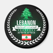 Libanon Magneet (Voorkant)