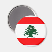 Libanon_magneet Magneet (Voorkant / Achterkant)