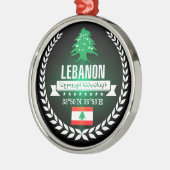 Libanon Metalen Ornament (Links)