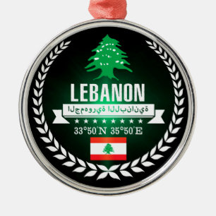 Libanon Metalen Ornament