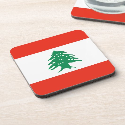 Libanon-Onderzetter Bier Onderzetter (Linkerzijde)
