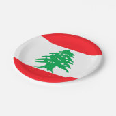 Libanon Papieren Bordje (Gekanteld)
