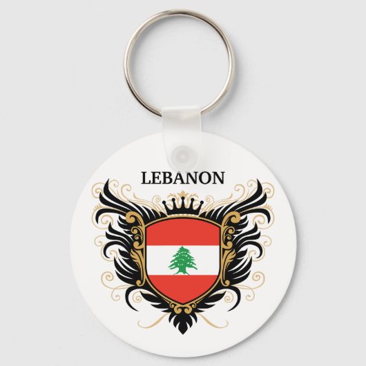Libanon [personaliseren] sleutelhanger (Voorkant)