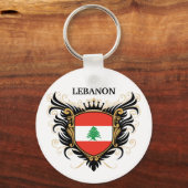 Libanon [personaliseren] sleutelhanger (Voorkant)