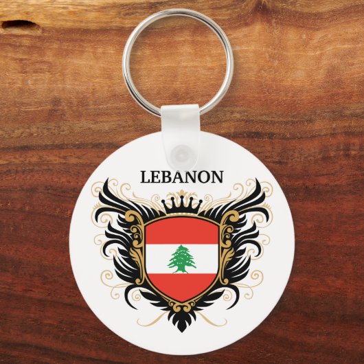 Libanon [personaliseren] sleutelhanger (Voorkant)