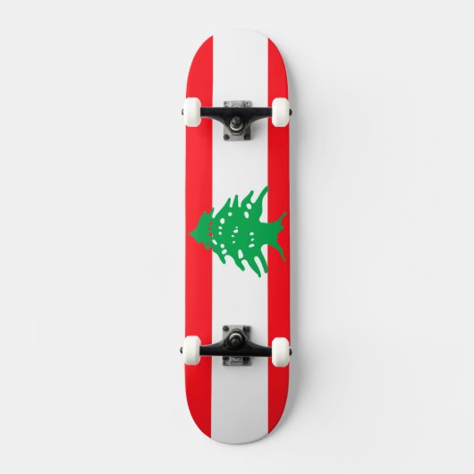 Libanon Persoonlijk Skateboard (Voorkant)
