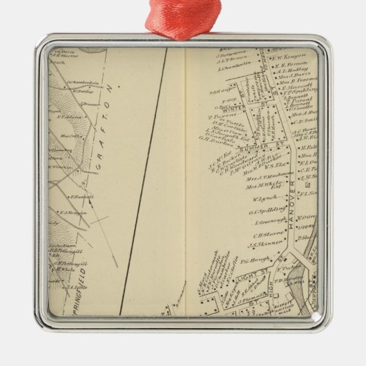Libanon PO Metalen Ornament (Voorkant)