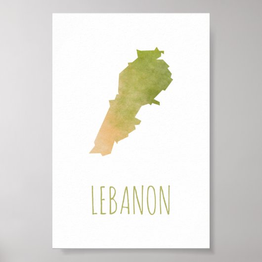 Libanon Poster (Voorkant)