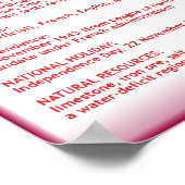 Libanon Poster (Hoek)