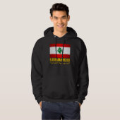 Libanon Pride Apparel Hoodie (Voorkant volledig)