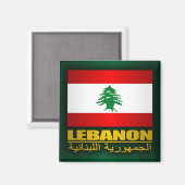 Libanon Pride Magneet (Voorkant / Achterkant)