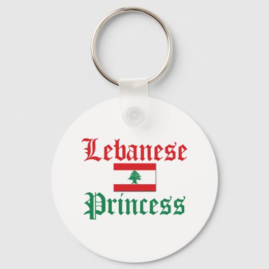 Libanon Princess Sleutelhanger (Voorkant)