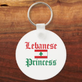 Libanon Princess Sleutelhanger (Voorkant)