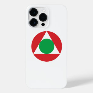 Libanon ronde land vlag symbool leger militair iPhone 14 pro max hoesje