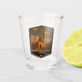 Libanon Shot Glas (Voorkant)
