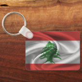 Libanon-sleutelhanger Sleutelhanger (Achterkant)