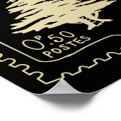 Libanon steun Libanon Beiroet Kaart Libanon Poster (Hoek)