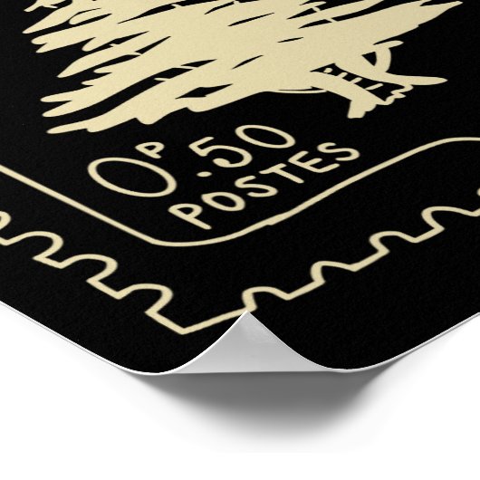 Libanon  steun Libanon Beiroet Kaart Libanon Poster (Hoek)