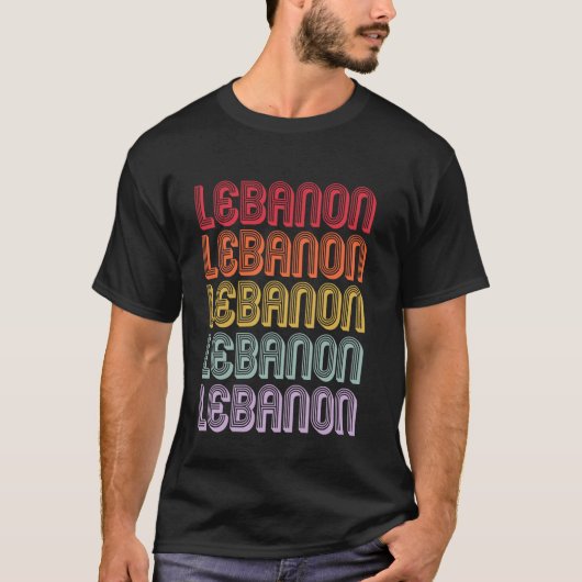Libanon T-shirt (Voorkant)