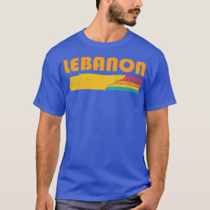 Libanon Tennessee  Verdrietig Souvenir T-shirt