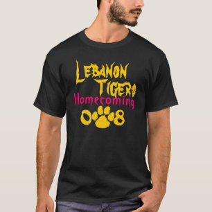 Libanon Tijgers op T-Shirt