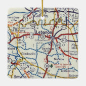 Libanon TN Keramisch Ornament (Achterkant)