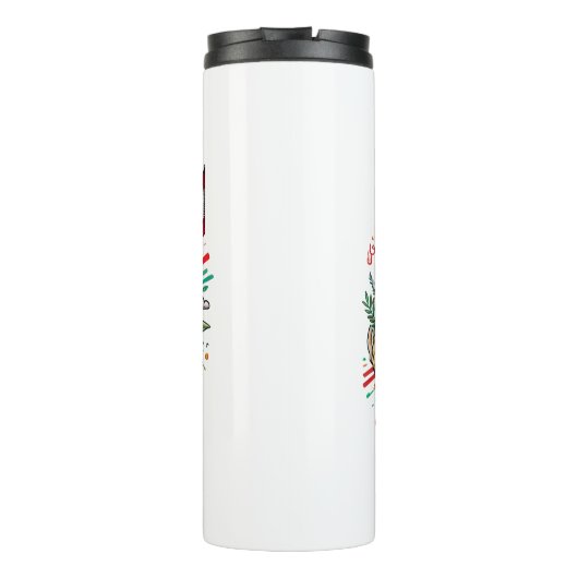 Libanon vibes thermische Mok (Achterkant)