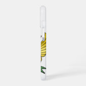 Libanon Vlag Embleem iPhone 16 Hoesje (Linkerkant)