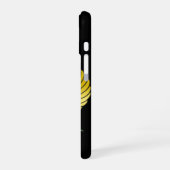 Libanon Vlag Embleem iPhone 16 Hoesje (Linkerkant)