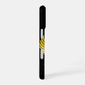 Libanon Vlag Embleem iPhone 16 Hoesje (Rechterkant)