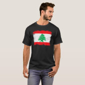 Libanon Vlag Libanese Onafhankelijkheidsdag T-shirt (Voorkant volledig)
