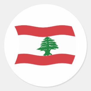 Libanon Vlag Sticker