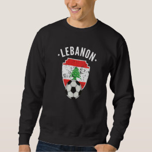 Libanon Voetbal Libanon Vlag Football Libanese Pri Trui