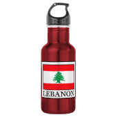 Libanon Waterfles (Voorkant)