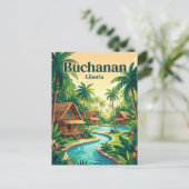 Libassa Ecologisch Resort Liberia Briefkaart (Staand voorkant)