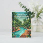 Libassa Ecologisch Resort Liberia Briefkaart (Staand voorkant)