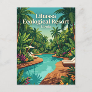 Libassa Ecologisch Resort Liberia Briefkaart