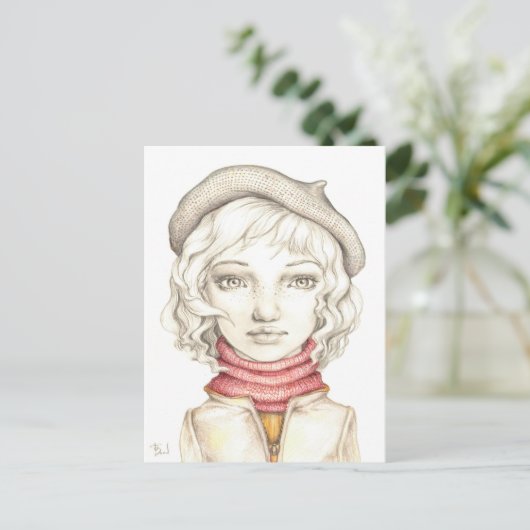 Libby Briefkaart (Staand voorkant)