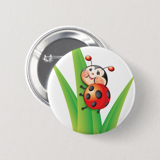 Libby de Button Ladybug (Voorkant /achterkant)