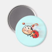 Libby de Ladybug Magnet (Voorkant / Achterkant)