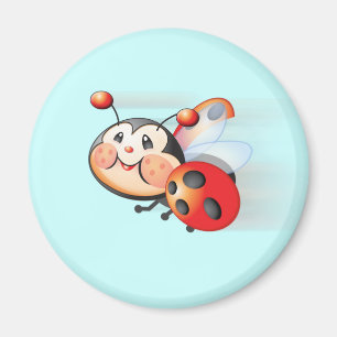 Libby de Ladybug Magnet