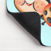 Libby de Ladybug Mousepad Muismat (Hoek)
