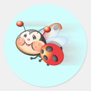 Libby de lieveheersbeestje Sticker