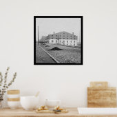 Libby-gevangenis in Richmond, VA 1865 Poster (Keuken)