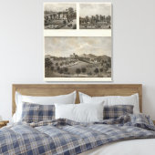 Libby, Halstead residences Canvas Afdruk (Insitu (Slaapkamer))