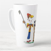 'Libby' - Leef je leven in volle gang! Latte Mok (Linkerhoek)