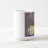 libby op een platypon op een mok (Center)