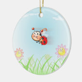 Libby the Ladybug Ornament (Links)
