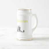 LiBEERtarian Beer Stein Bierpul (Voorkant rechts)