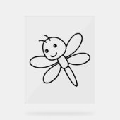 libel acryl bord (Voorkant)